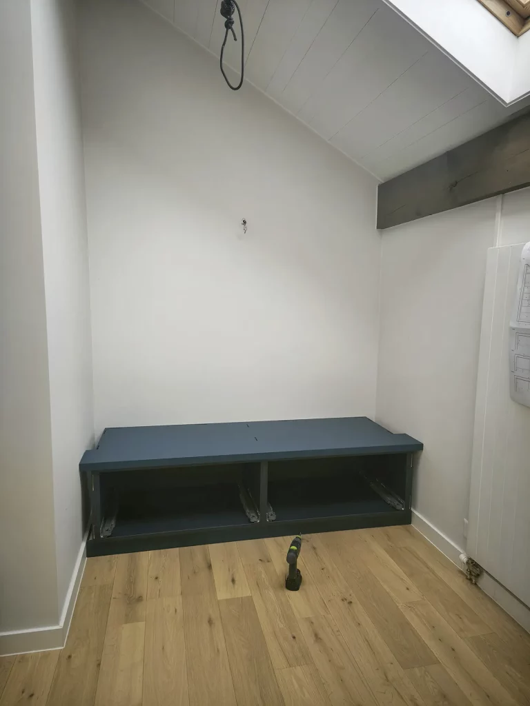 Roday-hall-d-entree-armoire-bibliotheque-Nolimit-creation-bois-06 Aménagement Hall d'entrée, armoire et bibliothèque - No Limit Creation Bois